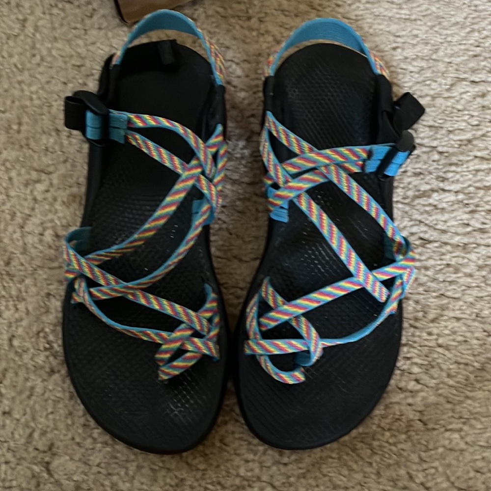 🩴EUC Rainbow Chaco’s Size 11. SS1 - Picture 3 of 7